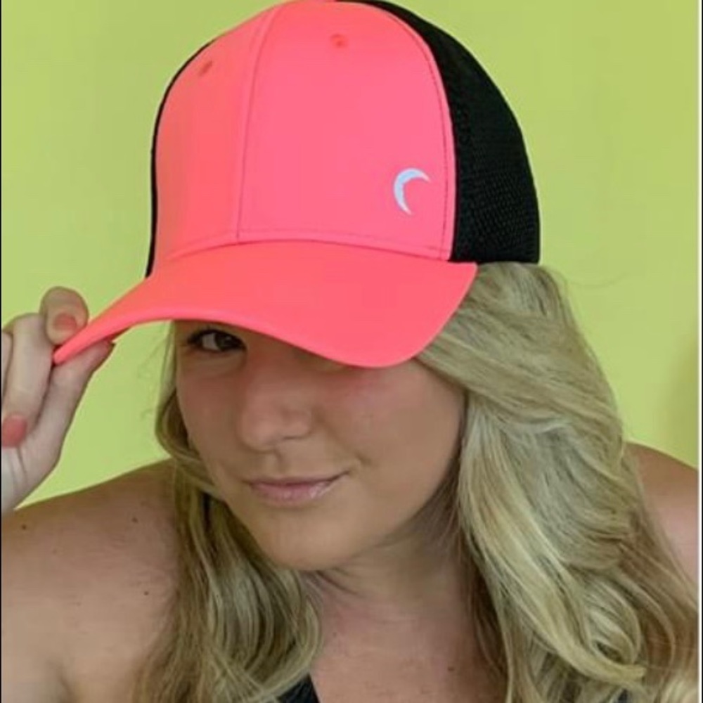 NWT Zyia’s Black and Pink Luxe Hat